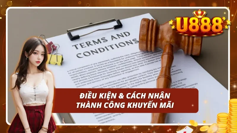 Tìm hiểu điều kiện để rinh không sót khuyến mãi U888 nào